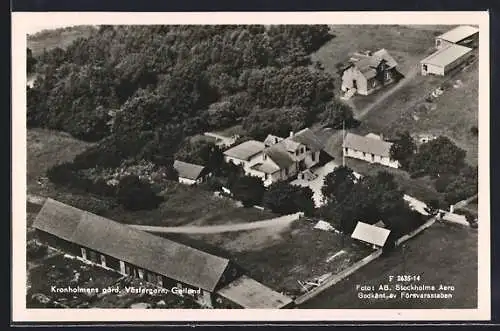 AK Västergarn /Gotland, Kronholmens gard