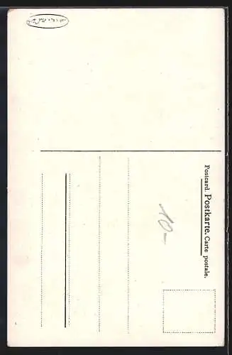 AK Frau weinend mit ihrem Kind im Arm