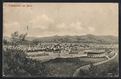 AK Bebra / Hessen, Ortsansicht aus der Vogelschau