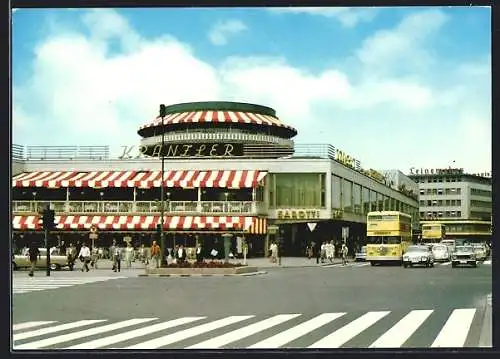 AK Berlin, Kurfürstendamm, Kranzler Eck, Aussenansicht