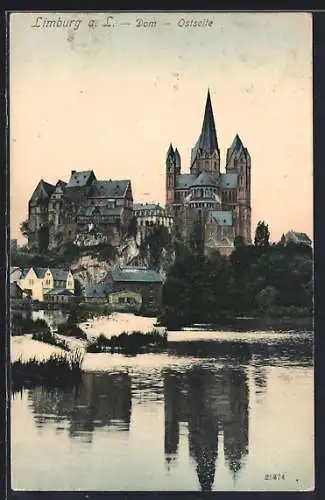 AK Limburg a. d. L., Blick auf die Ostseite des Doms