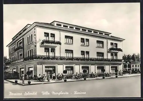 AK Riccione, Pensione Splendid, Villa Margherita, Viale Trento 54, Gest. Fosca Palmieri