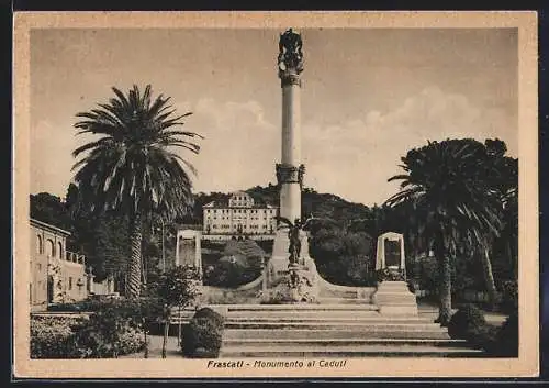 AK Frascati, Monumento al Caduti