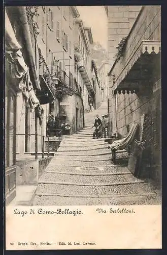 AK Bellagio /Lago di Como, Via Serbelloni