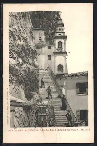 AK Vicolo Santuario, Scala della Chiesa Santuario della Corona