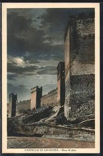 AK Gradara, Castello, Mura di cinta