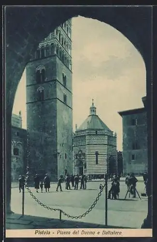AK Pistoia, Piazza del Duomo e Battistero