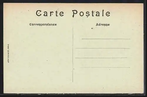 AK Saint-Germain-en-Laye, Rue de la République et Couvent des Dames de Saint-Thomas de Villeneuve