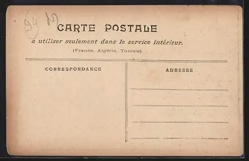 AK Maisons-Alfort, Approvisionnement des sinistrés lors de l`inondation de 1910