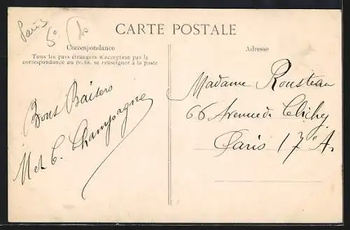 AK Paris, Crue de la Seine 1910, intérieur de la Gare d`Austerlitz, vue prise du Métro