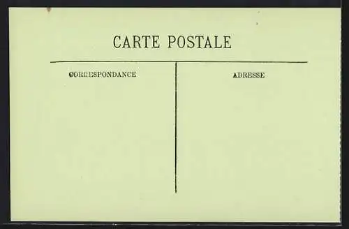 AK Paris, Inondations de 1910, Rue Jean Goujon avec statue et arbres inondés