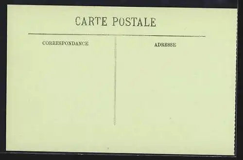 AK Paris, Inondations de janvier 1910, Quai de Grenelle et vue sur la Tour Eiffel