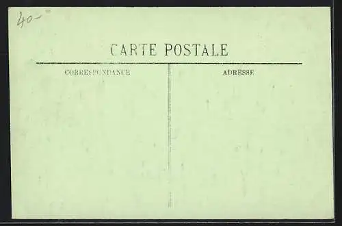 AK Paris, Inondations de 1910, Rue des Fossés Saint-Bernard inondée