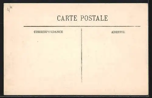 AK Paris, Inondations de janvier 1910, la Rue Massillon en crue