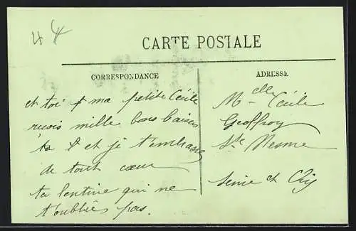 AK Paris, Sauvetage d`un enfant Quai des Tournelles lors des inondations de 1910