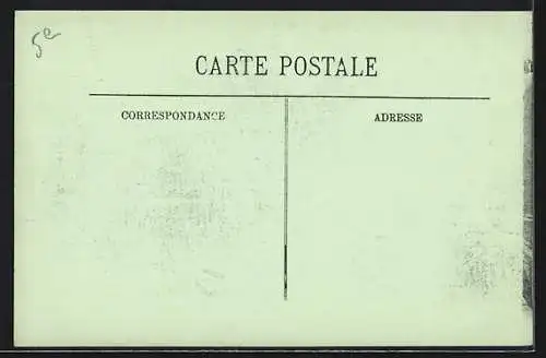 AK Paris, Inondations de janvier 1910, Rue des Fossés Saint-Bernard inondée