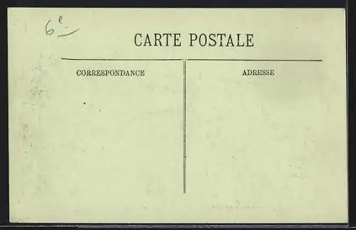 AK Paris, Inondations de 1910, Quai Malaquais et rue Bonaparte