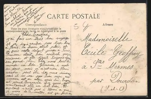 AK Paris, Crue de la Seine 1910, Section Électrique du Champ-de-Mars, inondation des rues