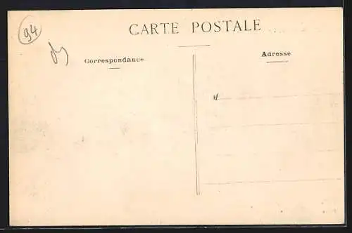 AK Charenton, Inondation 1910, La Seine, quai des Carrières