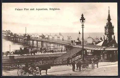 AK Brighton, Palace Pier and Aquarium
