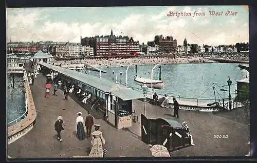 AK Brighton, View from West Pier