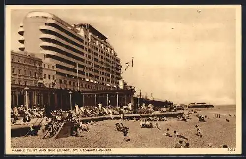 AK St. Leonards-on-Sea, Marine Court and Sun Lounge