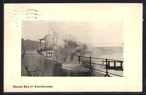 AK Eastbourne, Rough Sea