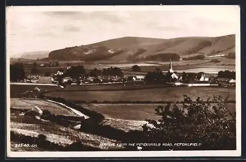 AK Harting /Petersfield, View from the Petersfield Road