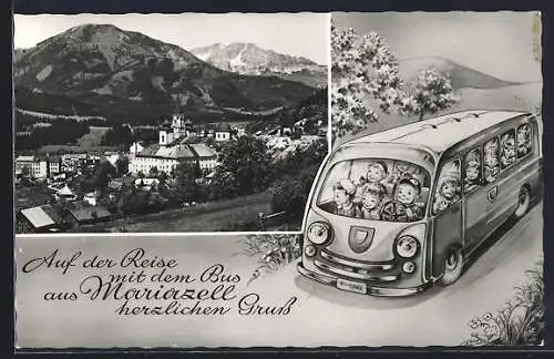 AK Mariazell, Busfahrt in die Sommerfrische