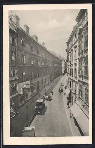 AK Wien, Franziskanerkloster gegen die Singerstrasse