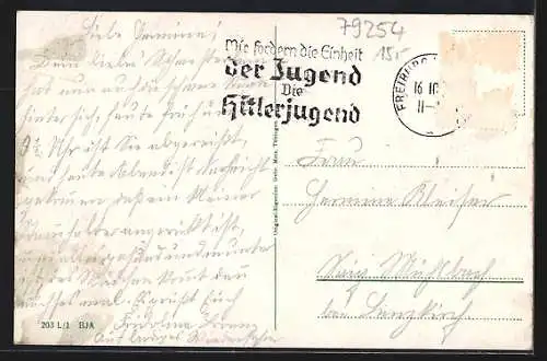 AK Hofsgrund am Schauinsland, Gasthaus zum Hof, Ortsansicht