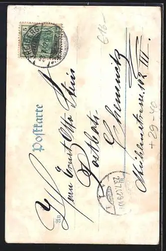 AK Freiberg i. Sa., Jacobikirche und Pfarre