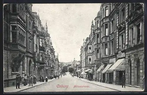 AK Coburg, Partie in der Mohrenstrasse