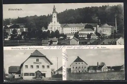 AK Aldersbach, Handlung von August Scheibengraber, St. Peter