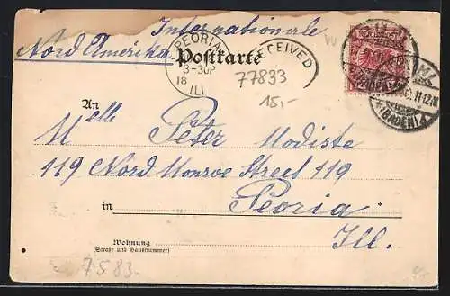 AK Ottersweier, Wallfahrtskirche Marialinden mit Innenansicht, Strassenpartie