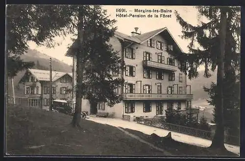AK Morgins-les-Bains, Hotel-Pension de la Foret