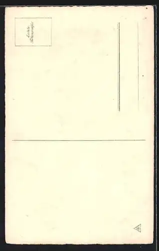 AK Kleiner Schornsteinfeger mit Leiter und Hufeisen, Neujahrsgruss