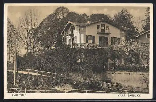 AK Bad Tölz, Hotel Villa Isarblick, Am Stein 6