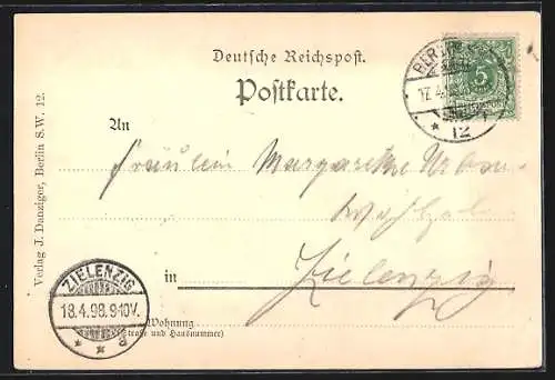 AK Berlin, Kaiser-Café mit Innenansicht, Friedrichstrasse 177
