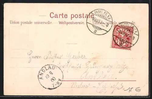 AK Die ersten Briefmarken der Schweiz, Kantonswappen von Zürich