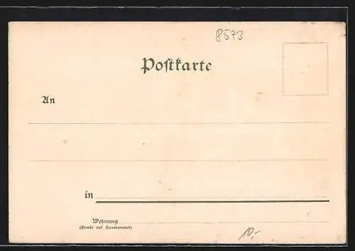 AK Pottenstein /Fränkische Schweiz, Ortsansicht mit der Burg