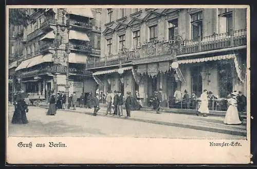 AK Berlin, Kanzler-Eck, Café Bauer