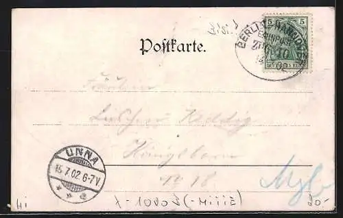 AK Berlin, Café Keck Passage, Speisesaal, Leipzigerstrasse