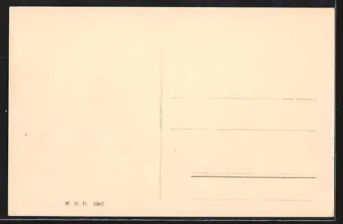 AK München, Blick in die Ludwigstrasse