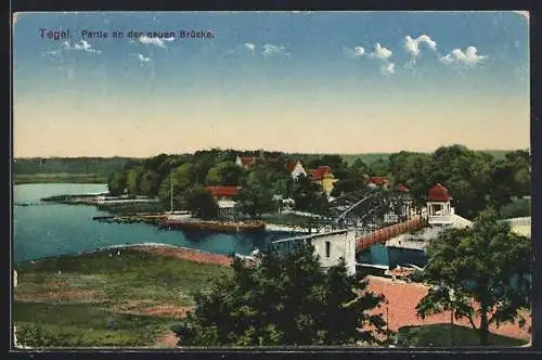AK Berlin-Tegel, Partie an der neuen Brücke