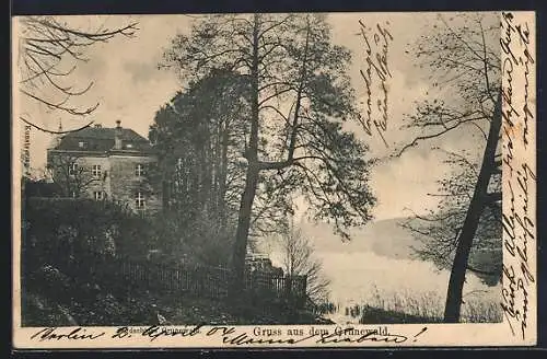 AK Grunewald, Blick auf das Jagdschloss