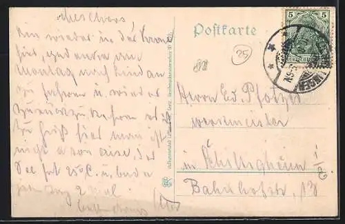 AK Überlingen, Dampfer König Karl auf dem Bodensee
