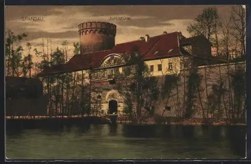 AK Berlin-Spandau, Ansicht vom Juliusturm