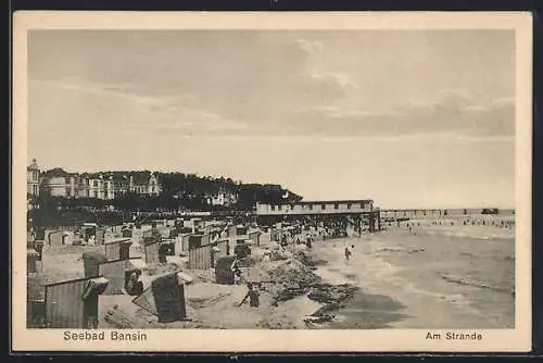 AK Bansin, Am Strande