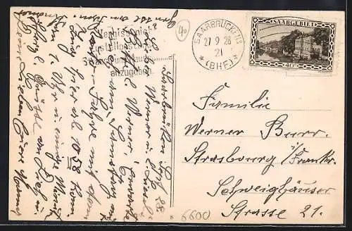 AK Saarbrücken, Saint-Michaelskirche und Rotenbergschule